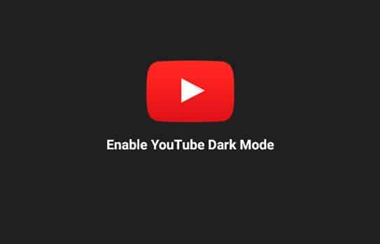 YouTube Dark Mode: