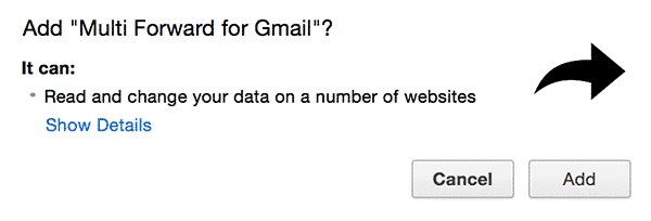 how to forward multiple emails in gmail