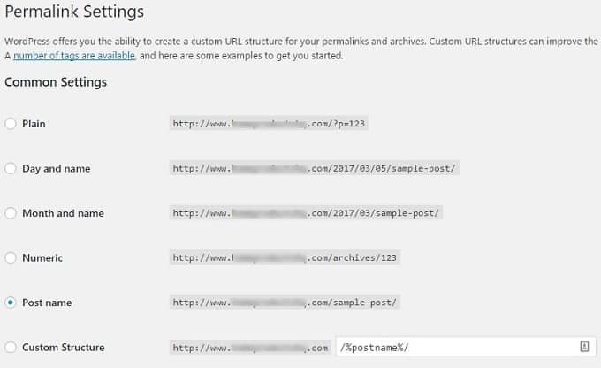 Common WordPress Terms