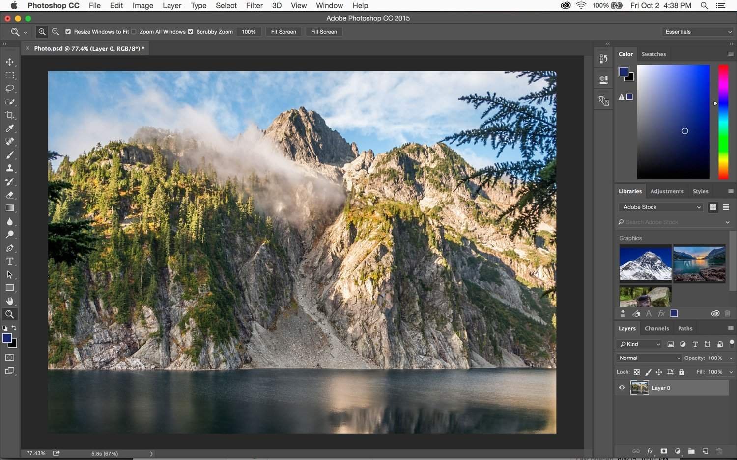 Adobe CS6 Interface
