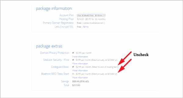 Bluehost web hosting