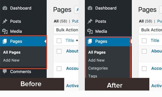 How to add Categories in WordPress