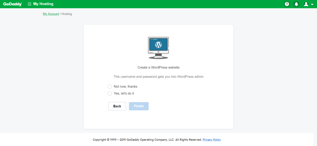 WordPress Installation