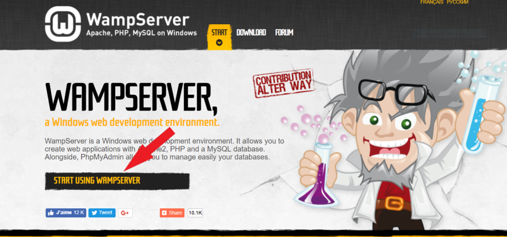 install wordpress locally