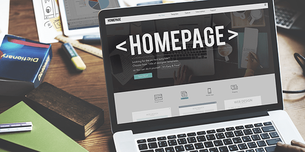 Custom home page