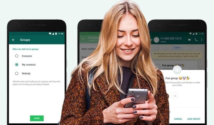 Stop Someone From Adding to WhatsApp Groups