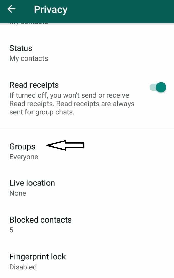 Stop Someone From Adding to WhatsApp Groups