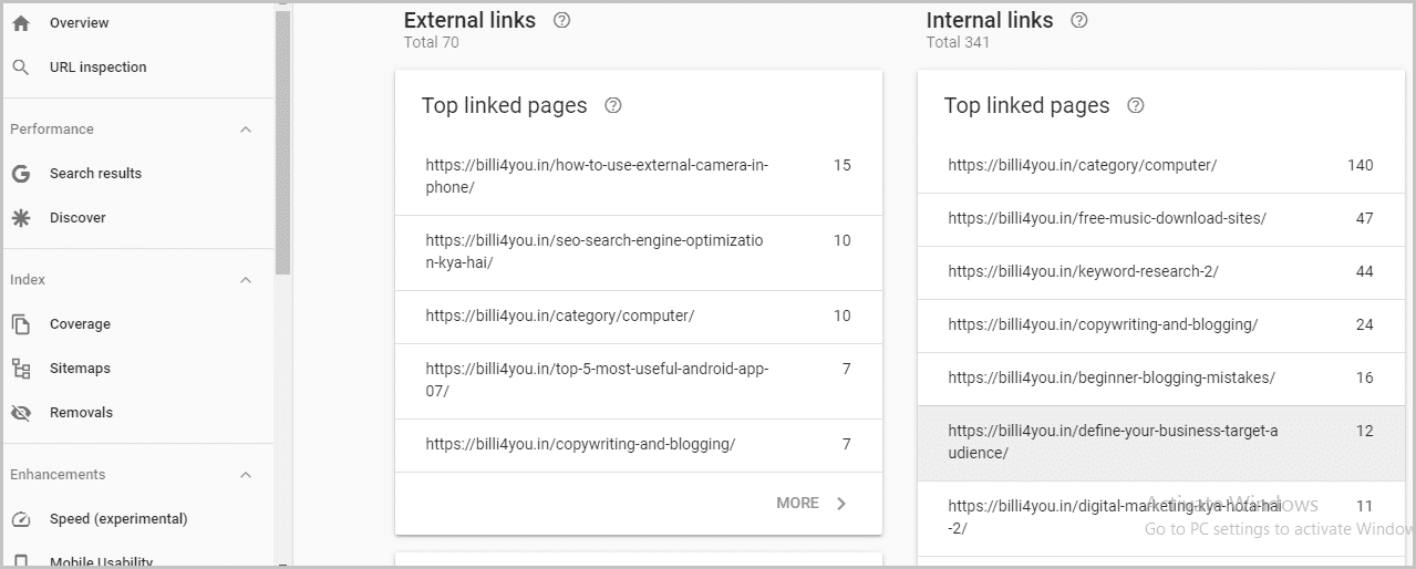 Internal linking kya hai