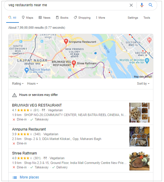Local Packs: SERP kya hai