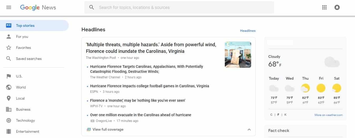News Site Optimization 