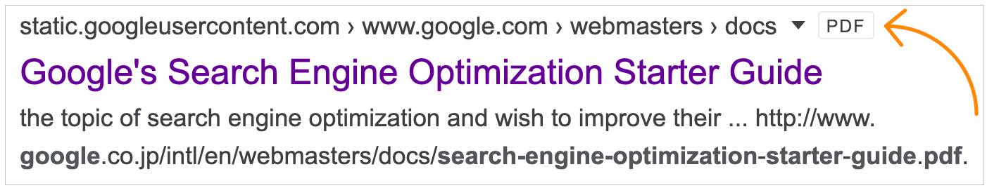 PDF SEO guide