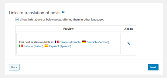 translation links