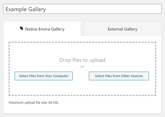 envira example gallery