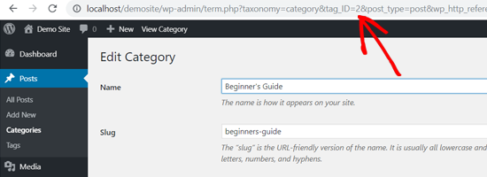 wordpress category 